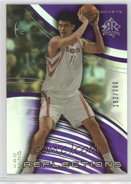 2003-04 Upper Deck Triple Dimensions - Reflections - Amethyst #26 - Yao Ming /300