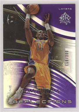 2003-04 Upper Deck Triple Dimensions - Reflections - Amethyst #34 - Karl Malone /300