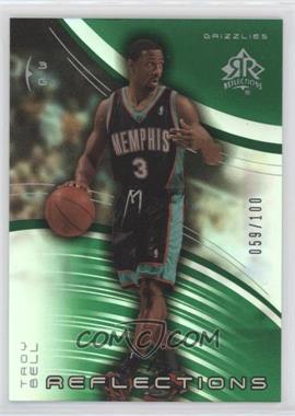 2003-04 Upper Deck Triple Dimensions - Reflections - Emerald #39 - Troy Bell /100