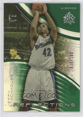2003-04 Upper Deck Triple Dimensions - Reflections - Emerald #88 - Jerry Stackhouse /100