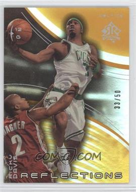 2003-04 Upper Deck Triple Dimensions - Reflections - Gold #4 - Ricky Davis /50