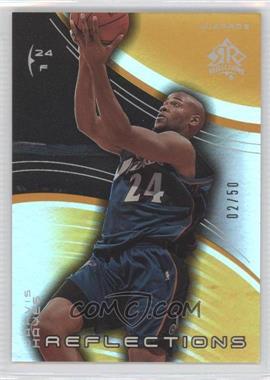 2003-04 Upper Deck Triple Dimensions - Reflections - Gold #87 - Jarvis Hayes /50