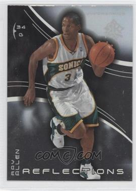 2003-04 Upper Deck Triple Dimensions - Reflections #78 - Ray Allen