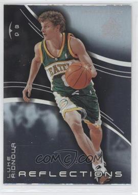 2003-04 Upper Deck Triple Dimensions - Reflections #80 - Luke Ridnour