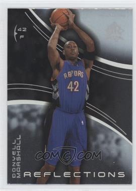 2003-04 Upper Deck Triple Dimensions - Reflections #84 - Donyell Marshall