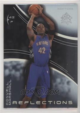 2003-04 Upper Deck Triple Dimensions - Reflections #84 - Donyell Marshall