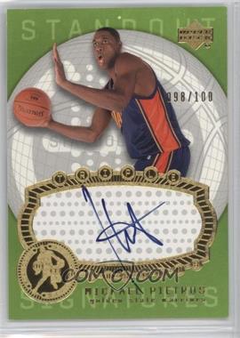2003-04 Upper Deck Triple Dimensions - Standout Signatures #STA54 - Mickael Pietrus /100 [Noted]
