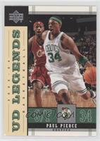 Paul Pierce (LeBron James in Background) [EX to NM]