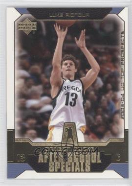 2003-04 Upper Deck UD Top Prospects - After School Specials #AS4 - Luke Ridnour
