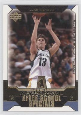 2003-04 Upper Deck UD Top Prospects - After School Specials #AS4 - Luke Ridnour