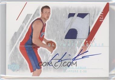 2003-04 Upper Deck Ultimate Collection - [Base] - Patch #132-P - Autographed Ultimate Rookie - Chris Kaman /25