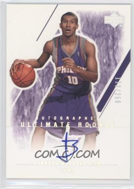 2003-04 Upper Deck Ultimate Collection - [Base] #151 - Autographed Ultimate Rookie - Leandro Barbosa /250