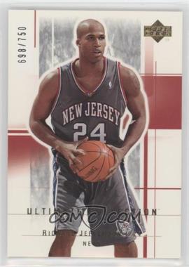 2003-04 Upper Deck Ultimate Collection - [Base] #67 - Richard Jefferson /750