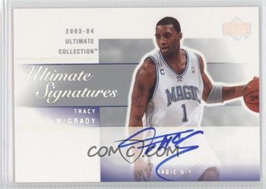 2003-04 Upper Deck Ultimate Collection - Ultimate Signatures #TM-A - Tracy McGrady