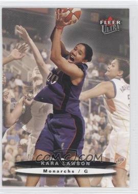 2003 Fleer Ultra WNBA - [Base] #110 - Kara Lawson