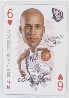 2004-05 All Pro Deal Playing Cards - [Base] #6H - Richard Jefferson