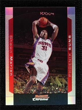 2004-05 Bowman Draft Picks & Prospects - [Base] - Chrome Refractor #100 - Shawn Marion /300