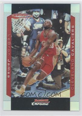 2004-05 Bowman Draft Picks & Prospects - [Base] - Chrome Refractor #23 - LeBron James /300