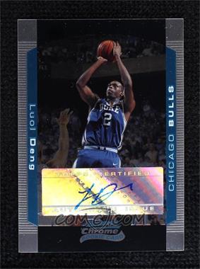 2004-05 Bowman Draft Picks & Prospects - [Base] - Chrome #149 - Rookie Autograph - Luol Deng /250