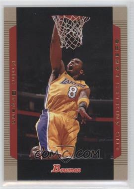 2004-05 Bowman Draft Picks & Prospects - [Base] - Gold #8 - Kobe Bryant