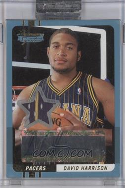2004-05 Bowman Signature - [Base] - Numbered to 169 #62 - David Harrison /169 [Uncirculated]