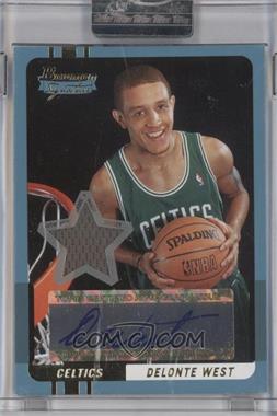 2004-05 Bowman Signature - [Base] - Numbered to 169 #63 - Delonte West /169 [Uncirculated]