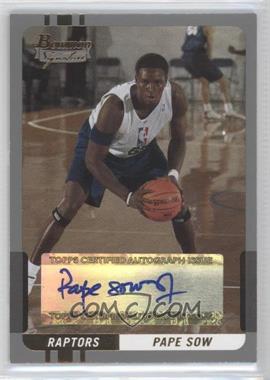 2004-05 Bowman Signature - [Base] - Numbered to 50 #94 - Pape Sow /50