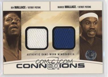 2004-05 E-XL - ConnEXions Jerseys #CX-BW/RW - Ben Wallace, Rasheed Wallace /22