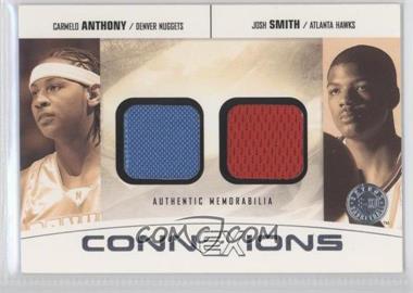 2004-05 E-XL - ConnEXions Jerseys #CX-CA/JS - Carmelo Anthony, Josh Smith /22