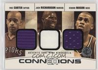 Vince Carter, Jason Richardson, Desmond Mason #/13