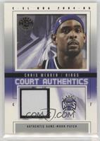 Chris Webber #/70