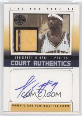 2004-05 E-XL - Court Authentics Autographs - Jersey #CAA-JO - Jermaine O'Neal /67