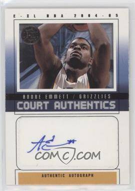 2004-05 E-XL - Court Authentics Autographs - Numbered to 200 #CAA-AE - Andre Emmett /200