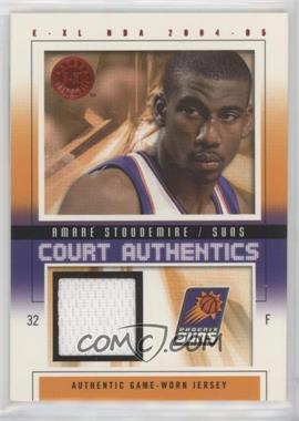 2004-05 E-XL - Court Authentics #CA-AS - Amar'e Stoudemire /500