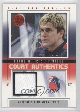 2004-05 E-XL - Court Authentics #CA-DM - Darko Milicic /500