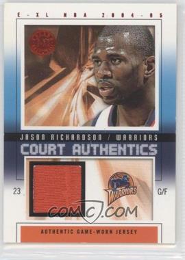 2004-05 E-XL - Court Authentics #CA-JR - Jason Richardson /500