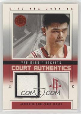 2004-05 E-XL - Court Authentics #CA-YM - Yao Ming /500