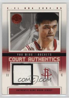 2004-05 E-XL - Court Authentics #CA-YM - Yao Ming /500