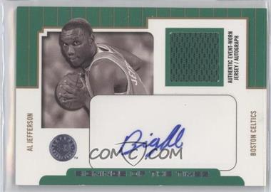 2004-05 E-XL - Signings Of The Times - Numbered to 25 #ST/AJ - Al Jefferson /25