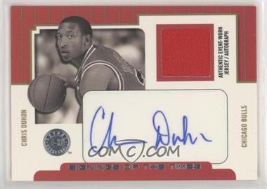 2004-05 E-XL - Signings Of The Times #ST/CD - Chris Duhon /100