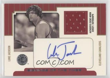 2004-05 E-XL - Signings Of The Times #ST/LJ - Luke Jackson /100 [Noted]