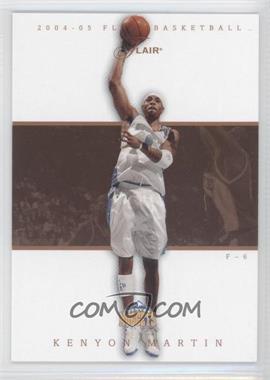 2004-05 Flair - [Base] - Row 1 #54 - Kenyon Martin /100