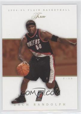 2004-05 Flair - [Base] #18 - Zach Randolph