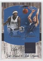 Josh Howard, Dirk Nowitzki (Dirk Nowitzki Jersey) #/150