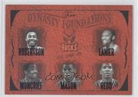 Oscar Robertson, Bob Lanier, Sidney Moncrief, Desmond Mason, Michael Redd #/500