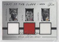 Amare Stoudemire, Yao Ming, Caron Butler #/2