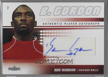 2004-05 Fleer - Multi-Product Insert Gradient Authentic Player Autographs #FA-BG.2 - Ben Gordon /150 [Noted]
