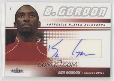 2004-05 Fleer - Multi-Product Insert Gradient Authentic Player Autographs #FA-BG.2 - Ben Gordon /150 [Noted]