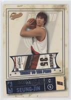 Ticket to the Pros - Ha Seung-Jin #/75