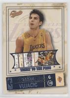 Ticket to the Pros - Sasha Vujacic #/75